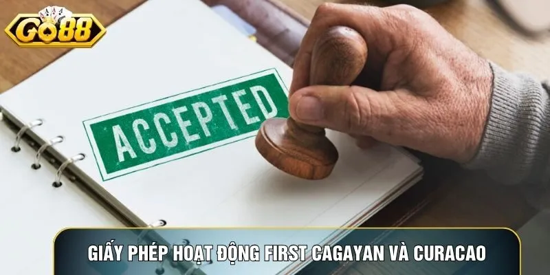 Giấy phép hoạt động Go88 First Cagayan Và Curacao chứng nhận bảo mật