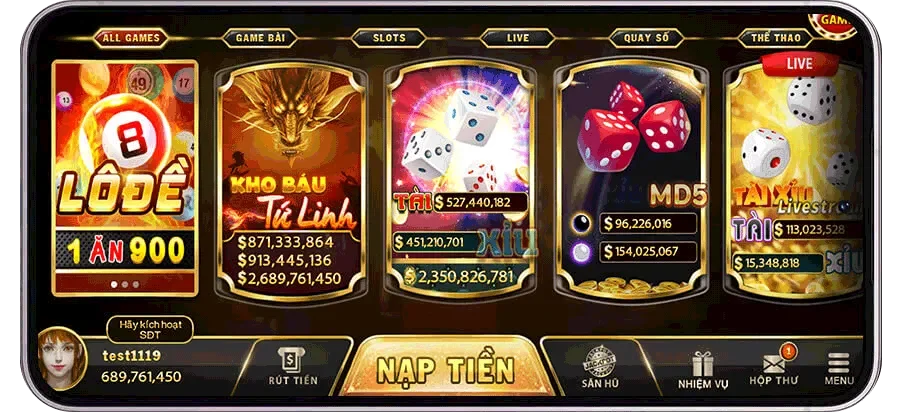 Go88 giao diện Mobile